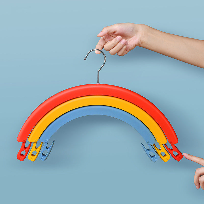 Roterende tørrestativ til tøj i flere lag