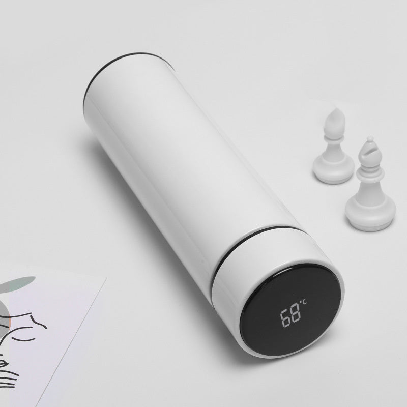 Smart temperaturdisplay isoleret flaske