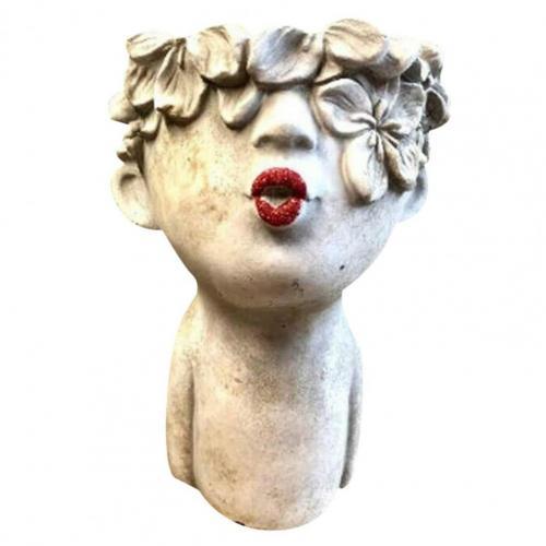 Ansigtsplanteringspottedekoration