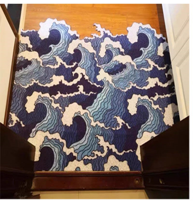 Nordisk geometrisk gulvmåtte