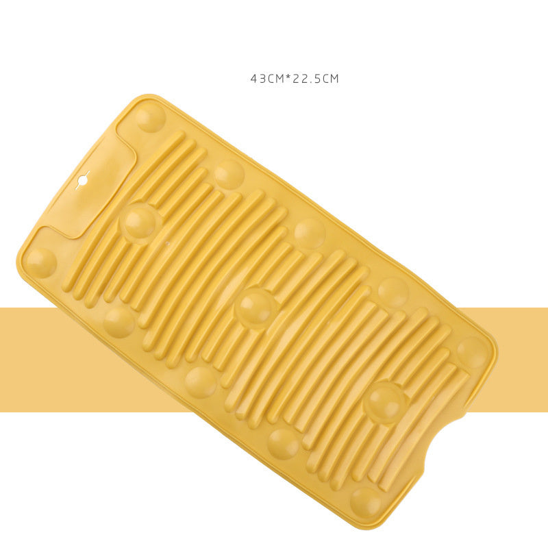 Sammenklappeligt skridsikkert vaskebræt