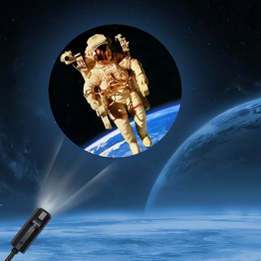 USB-måneprojektionslampe