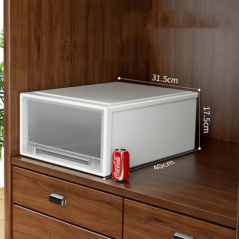 Opbevaringsboks i plastikskuffe