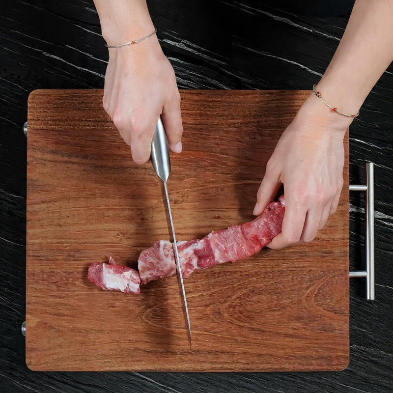 Dobbeltsidet skærebræt i palisander