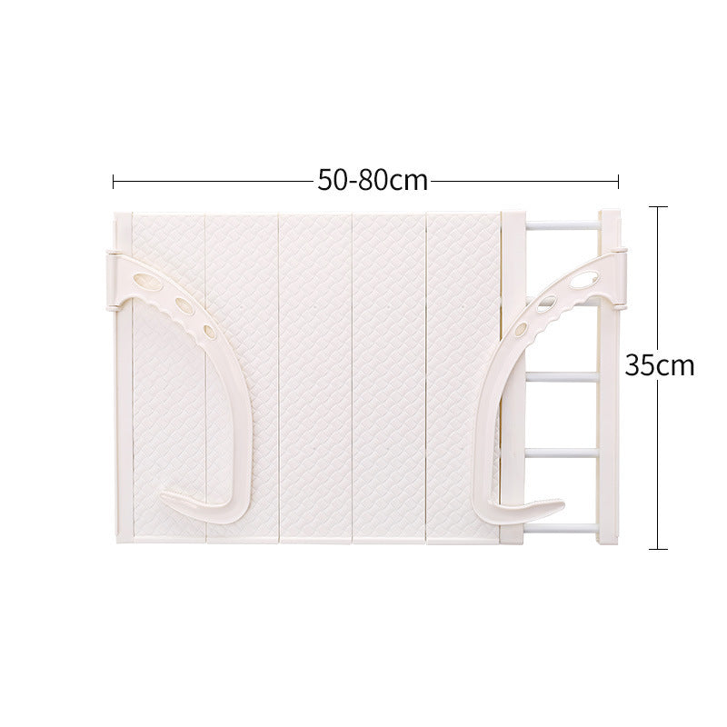 Hængende tørrestativ til vindueskarm