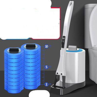 Engangs toiletbørstesæt