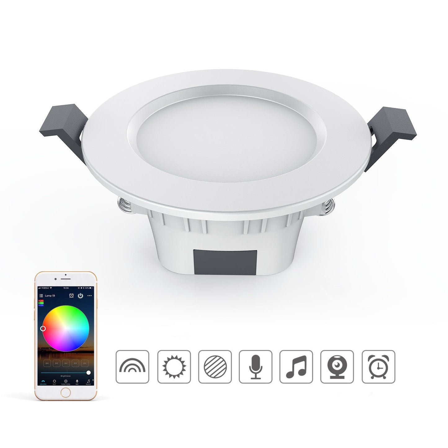 Smart Bluetooth-loftlampe 5W 