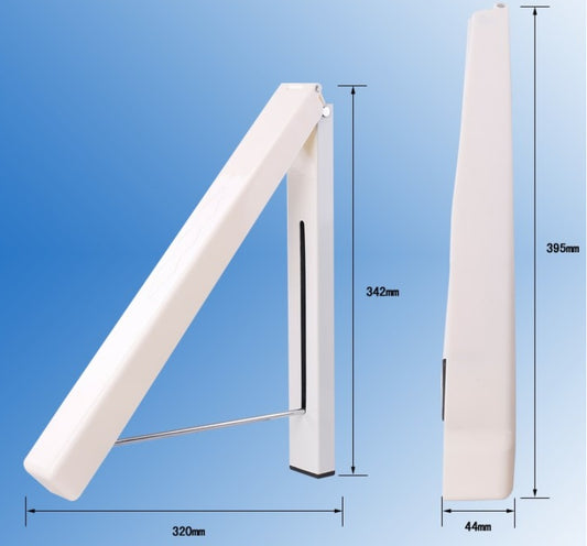 Skjult foldbart tørrestativ 
