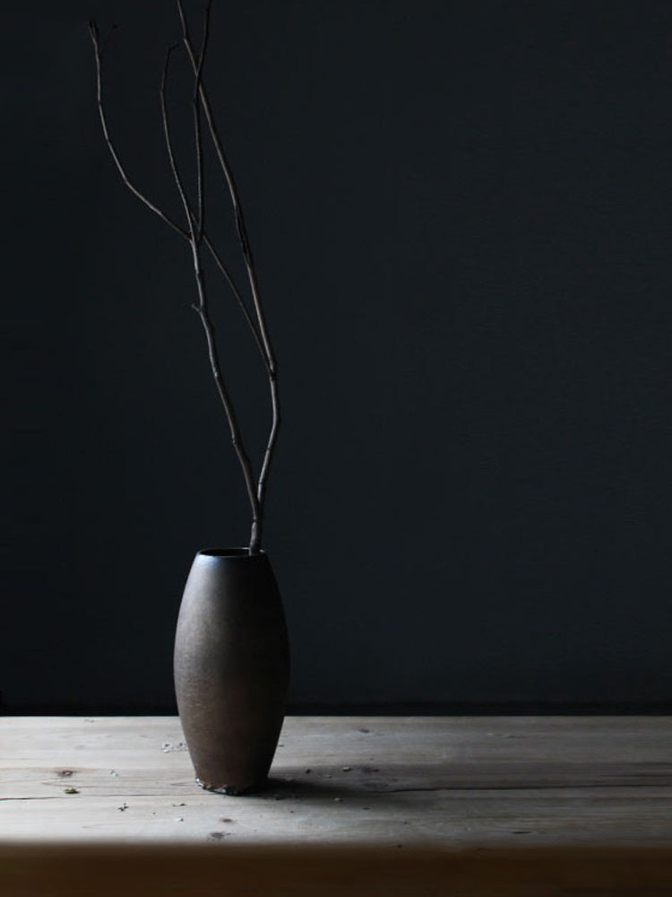 Aurora Forgyldt Håndlavet Keramikvase 