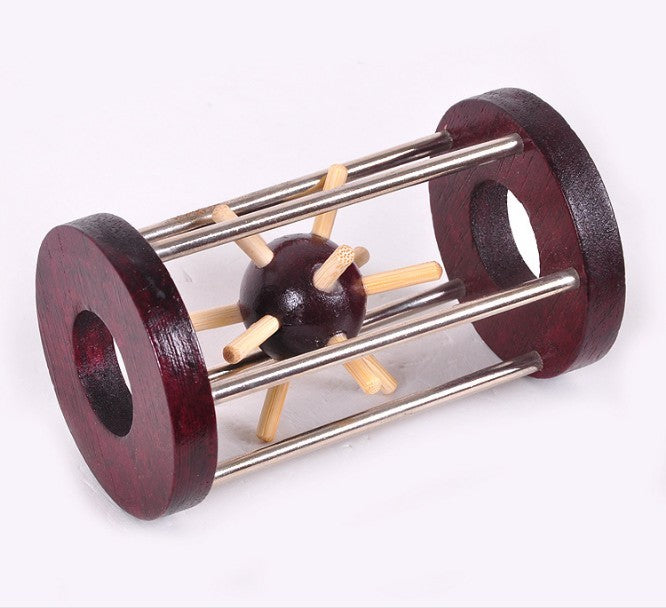 Luban Lock træpuslespil med burr