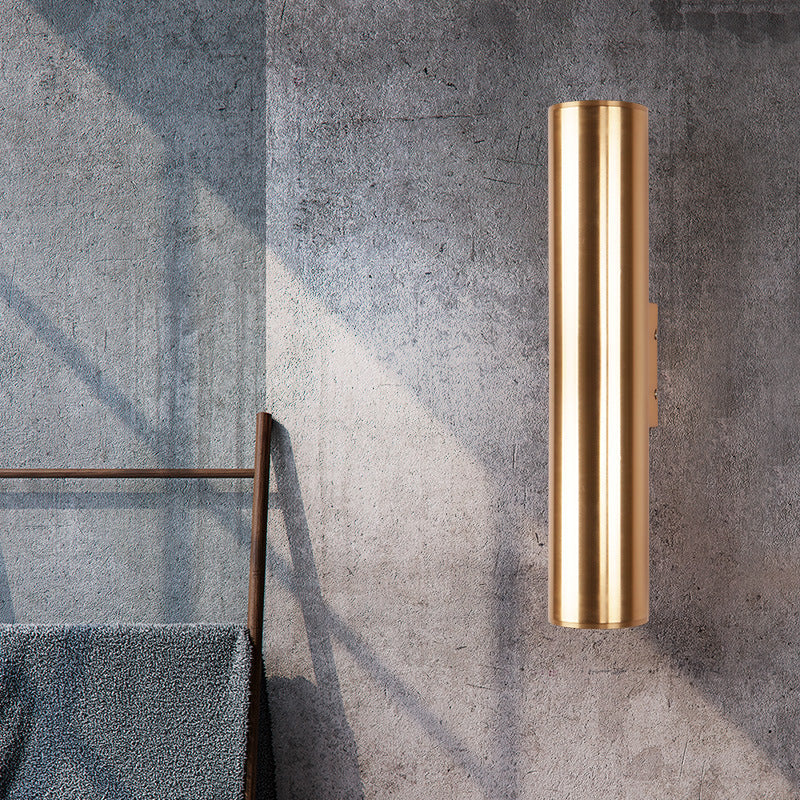 Vintage LED-væglampe i jern 