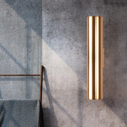 Vintage LED-væglampe i jern 