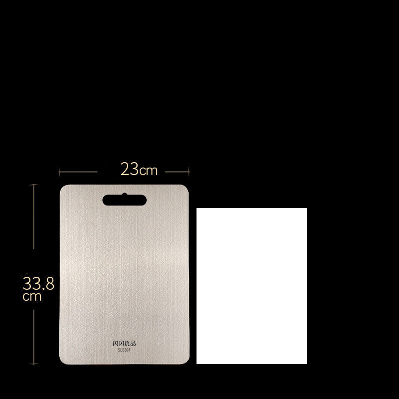 Skærebræt i rustfrit stål