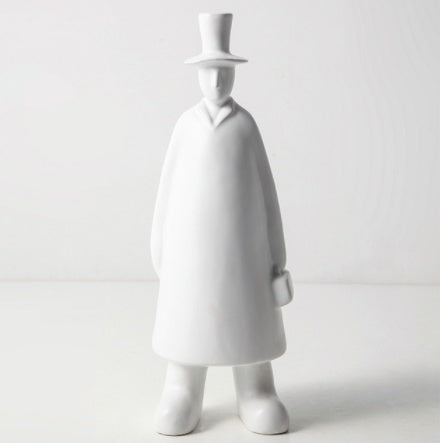 Skulptur af gentlemanhat