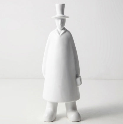 Skulptur af gentlemanhat