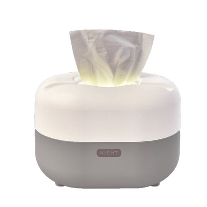 Husholdnings multifunktionel lysende vævsæske