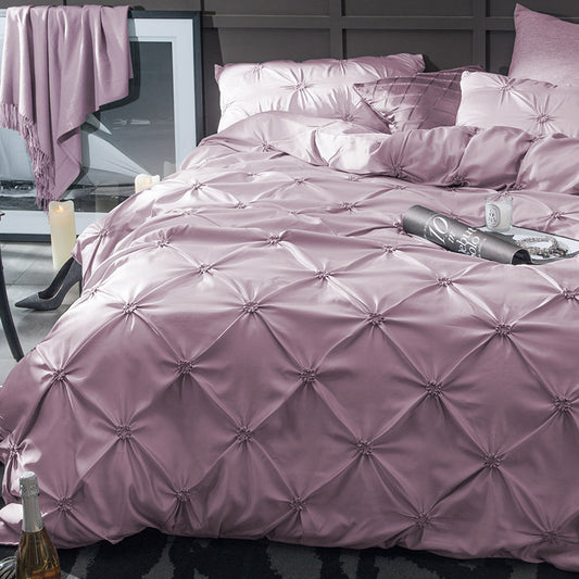 SilkGlow satin sengesæt