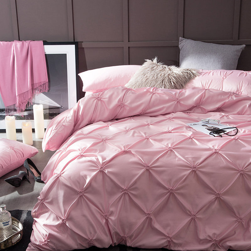 SilkGlow satin sengesæt