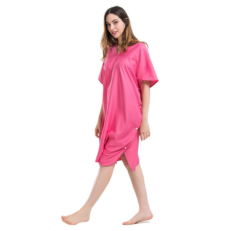 Bærbart mikrofiber badehåndklæde til kvinder