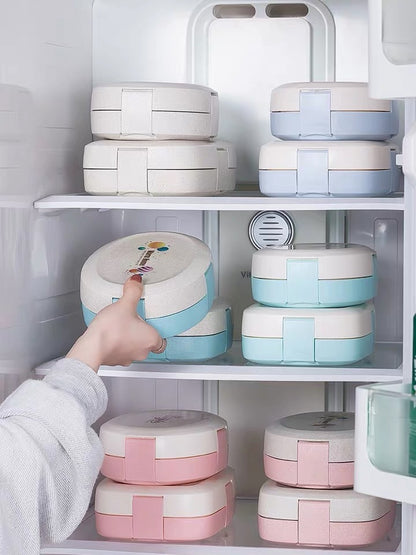 Madkasse med hvedefiberrum