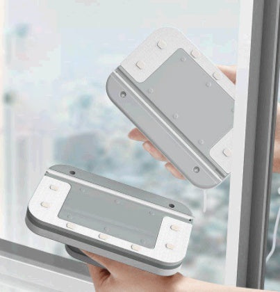 Magnetisk dobbeltsidet vinduesrenser