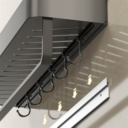 Stansefri vægopbevaringsreol