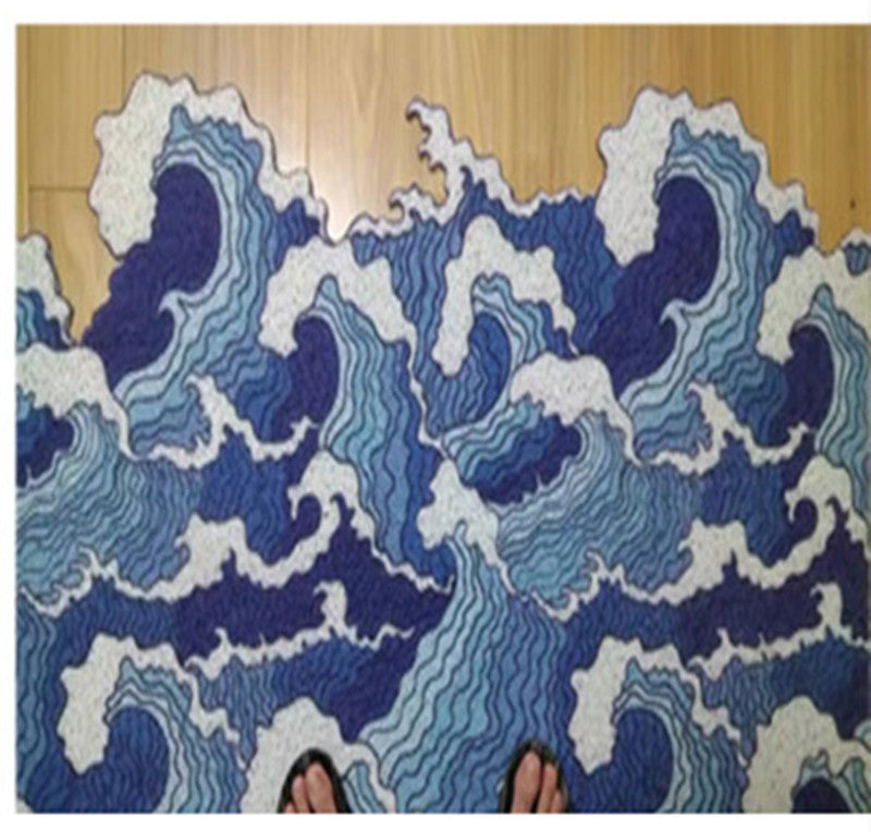 Nordisk geometrisk gulvmåtte