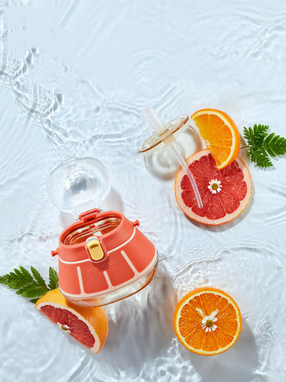 Sød babykop med sugerør (260 ml) 