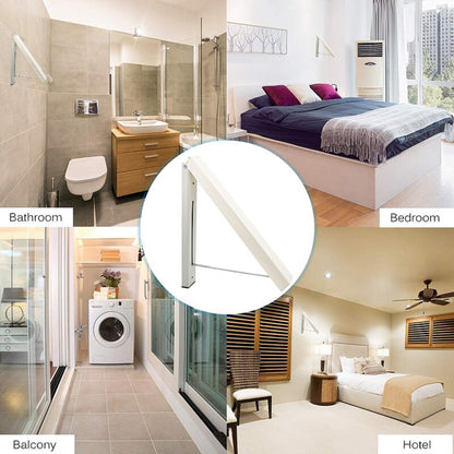 Skjult foldbart tørrestativ 