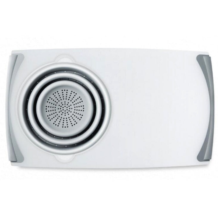 Smart 3-i-1 foldbart skærebræt med afløbskurv 