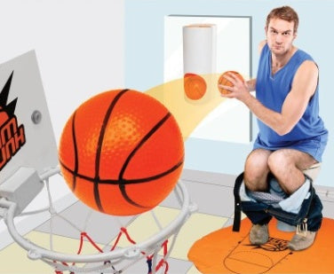 Toilet basketball spil sæt