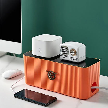 Elk plastiktrådsorganiseringsboks