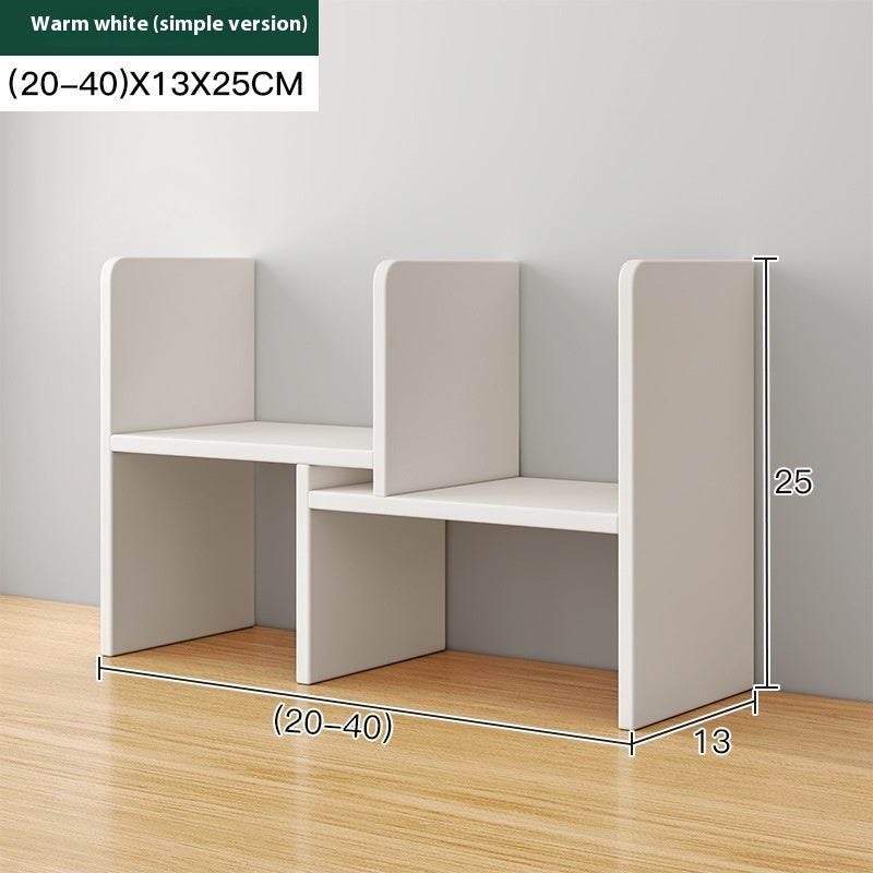 Udvidelig skrivebordsbogreolorganisator