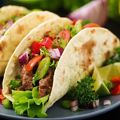 Taco- og tortillamaskine