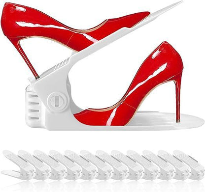 Justerbar dobbeltlags skohylde