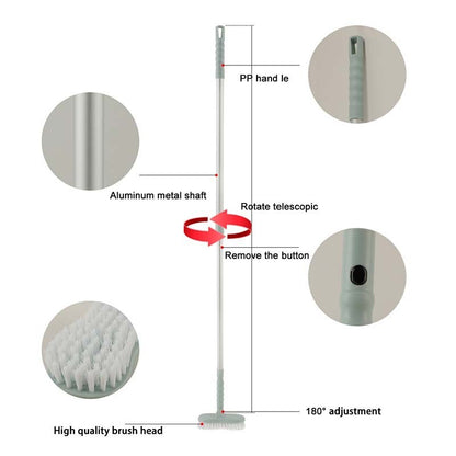 Rengøringsbørste med langt skaft 