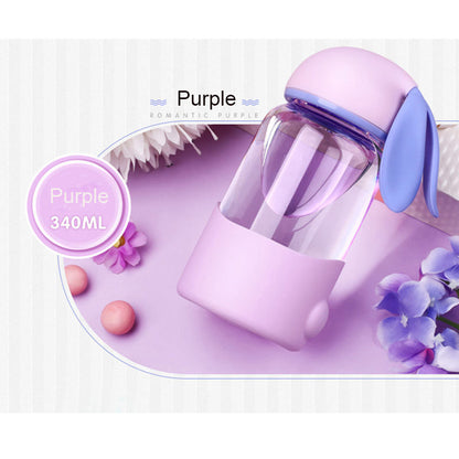 Børne Kanin Glas Vandflaske