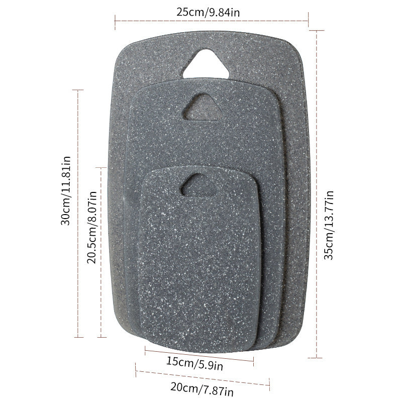 Skærebræt i marmorplast