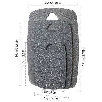 Skærebræt i marmorplast