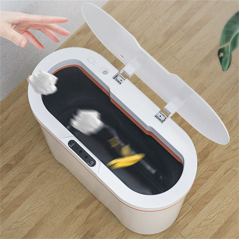 Genopladelig induktiv smart affaldsbeholder