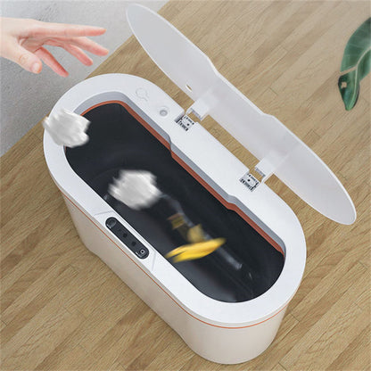 Genopladelig induktiv smart affaldsbeholder