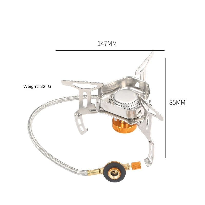 Bærbart udendørs køkkengrejsæt