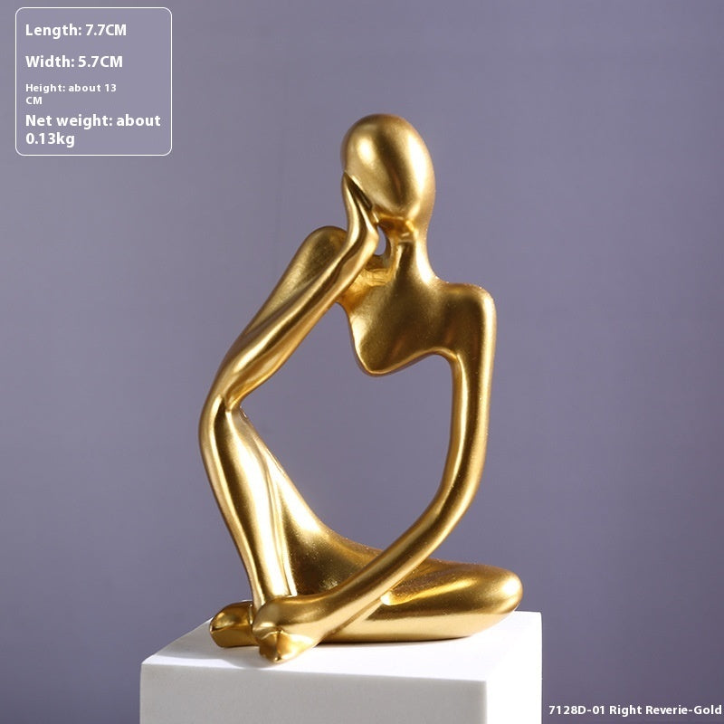 Abstrakt skulpturdekoration