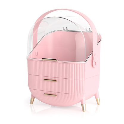 Makeup- og hudplejeorganisator med 2 skuffer