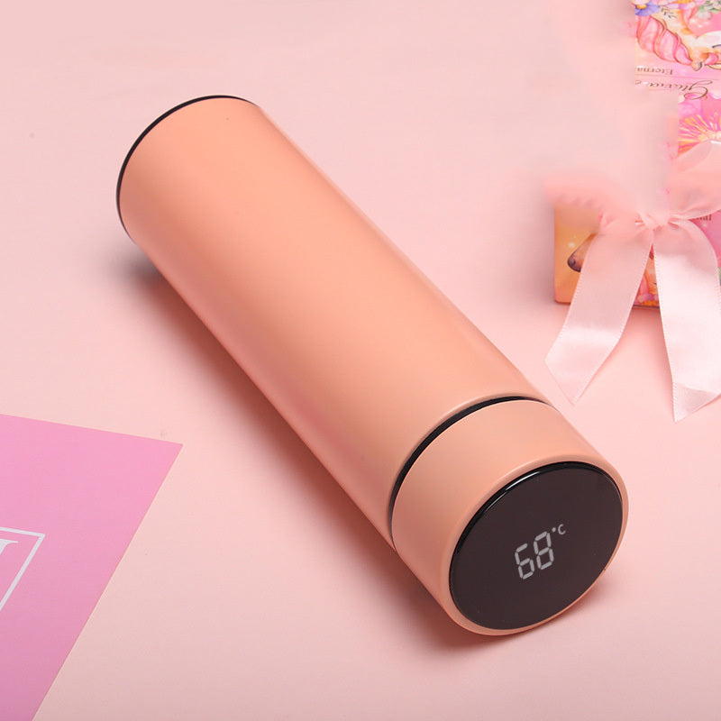 Smart temperaturdisplay isoleret flaske