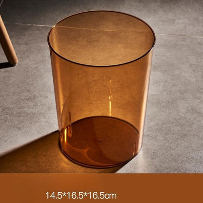 Gennemsigtig skraldespand til husholdningen