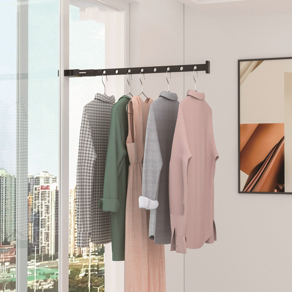 Sammenklappelig gulvtørrestativ 