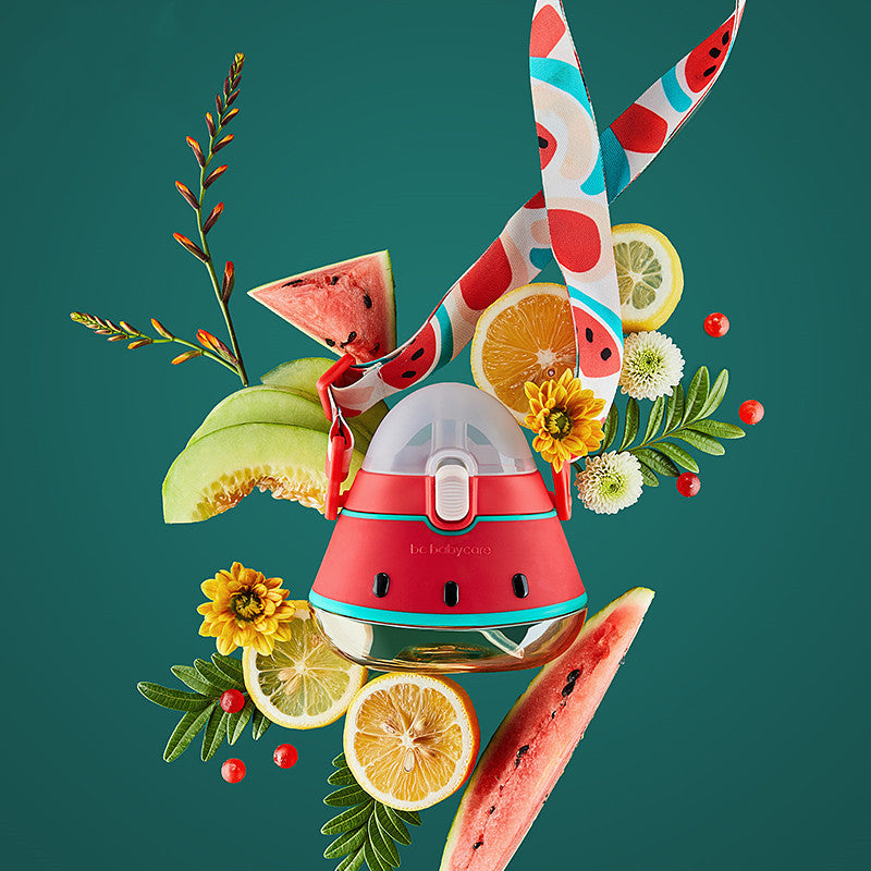 Sød babykop med sugerør (260 ml) 