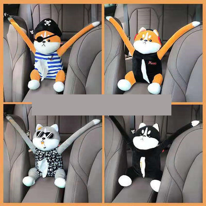 Plys bilarmlæn servietæske