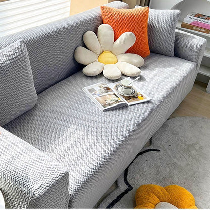 Strækbar plys sofabeskytter 